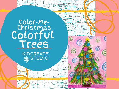 Color-Me-Christmas Colorful Trees (5-10y)